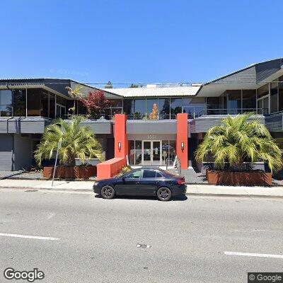 Thumbnail image of the front of a dentist office practice with the name Peninsula Endodontics Dental Group which is located in Atherton, CA