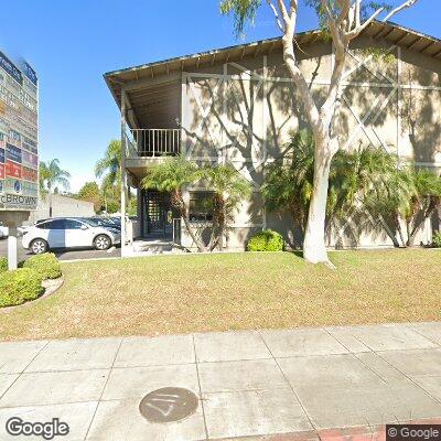 Thumbnail image of the front of a dentist office practice with the name La Habra Care Dental which is located in La Habra, CA