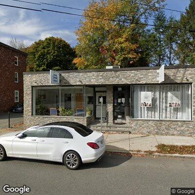 Thumbnail image of the front of a dentist office practice with the name Wakefield Family Dental Center which is located in Wakefield, MA