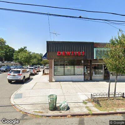 Thumbnail image of the front of a dentist office practice with the name Bayside Dental Group which is located in Oakland Gardens, NY