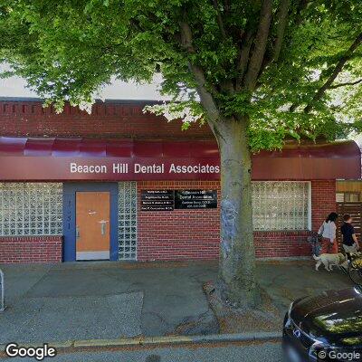 Thumbnail image of the front of a dentist office practice with the name Beacon Hill Dental Associates which is located in Seattle, WA