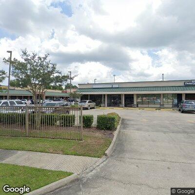 Thumbnail image of the front of a dentist office practice with the name Bluebonnet Dental Care which is located in Baton Rouge, LA