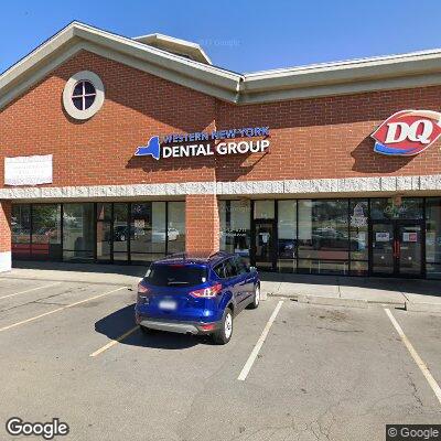 Thumbnail image of the front of a dentist office practice with the name Western New York Dental which is located in Tonawanda, NY