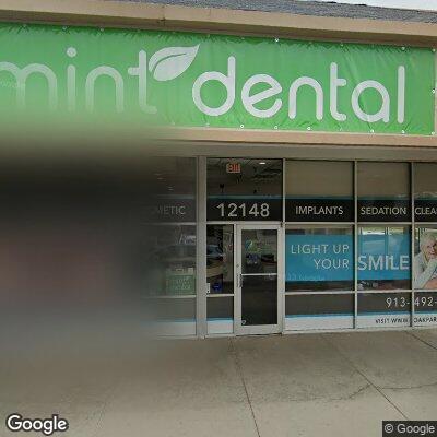 Thumbnail image of the front of a dentist office practice with the name Oak Park Family Dental which is located in Lenexa, KS