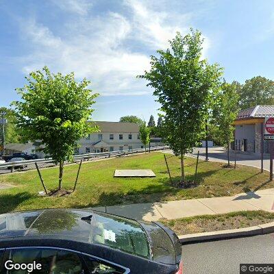 Thumbnail image of the front of a dentist office practice with the name Strafford Dental which is located in Wayne, PA