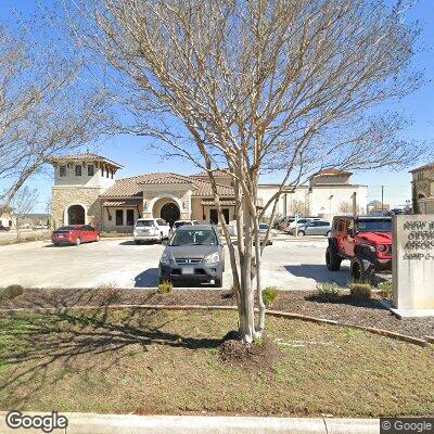 Thumbnail image of the front of a dentist office practice with the name New Braunfels Orthodontic which is located in New Braunfels, TX