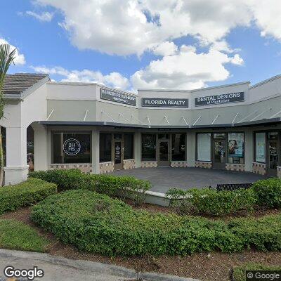 Thumbnail image of the front of a dentist office practice with the name Dental Designs of Plantation which is located in Plantation, FL