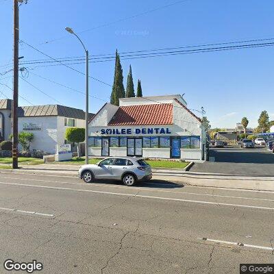 Thumbnail image of the front of a dentist office practice with the name Family Dental Group which is located in Buena Park, CA