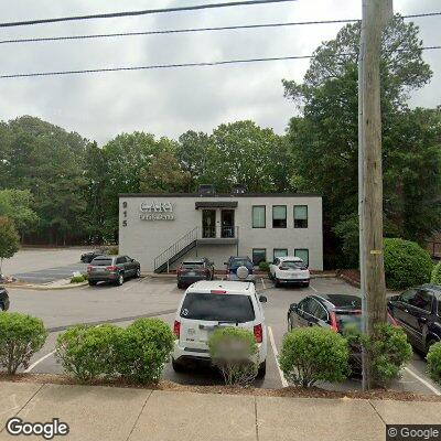 Thumbnail image of the front of a dentist office practice with the name Cary Family Dental which is located in Cary, NC