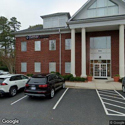 Thumbnail image of the front of a dentist office practice with the name Joyce Guanga DDS which is located in Cary, NC