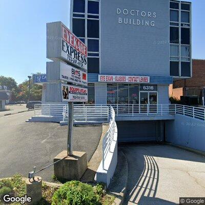 Thumbnail image of the front of a dentist office practice with the name Caring Dental which is located in Falls Church, VA