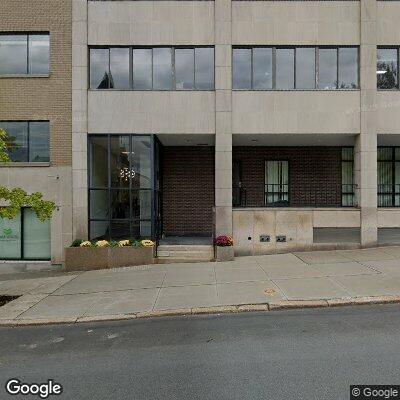 Thumbnail image of the front of a dentist office practice with the name Dental Hygienists' Association which is located in Albany, NY