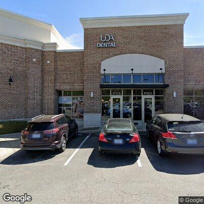 Thumbnail image of the front of a dentist office practice with the name University Dental Associates which is located in Greensboro, NC