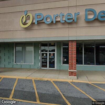 Thumbnail image of the front of a dentist office practice with the name Porter Dental which is located in Salisbury, MD