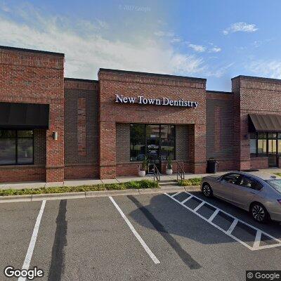 Thumbnail image of the front of a dentist office practice with the name New Town Dentistry which is located in Waxhaw, NC