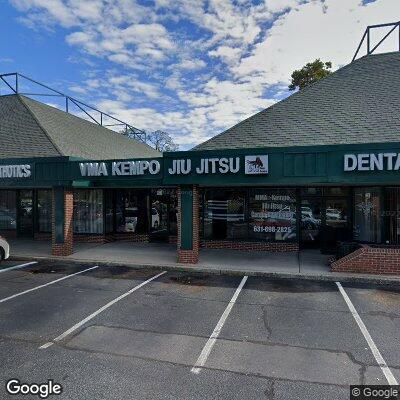 Thumbnail image of the front of a dentist office practice with the name Coram-Selden Dental Group which is located in Patchogue, NY