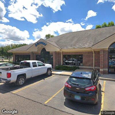 Thumbnail image of the front of a dentist office practice with the name David A Woody DDS which is located in Novi, MI