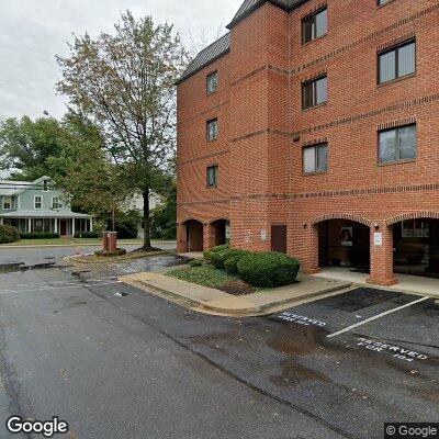 Thumbnail image of the front of a dentist office practice with the name Hopkins Family Dental which is located in Gaithersburg, MD