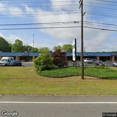 Thumbnail image of the front of a dentist office practice with the name Hickory Distinctive Dentistry which is located in Hickory, NC