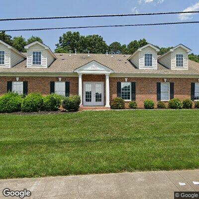 Thumbnail image of the front of a dentist office practice with the name Scott Tucker which is located in Clemmons, NC