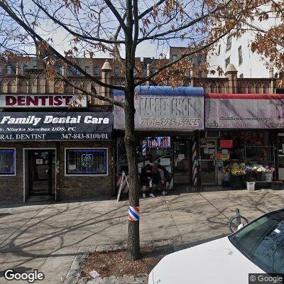 Thumbnail image of the front of a dentist office practice with the name Anthony Debenedictis which is located in Bronx, NY