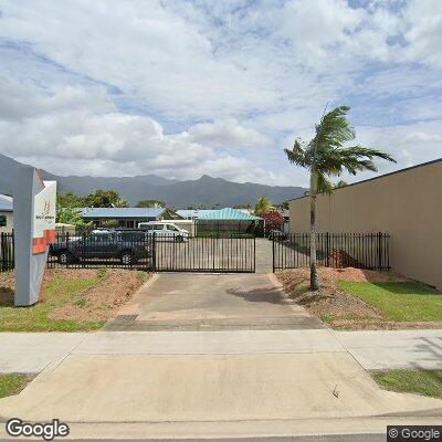 Thumbnail image of the front of a dentist office practice with the name The Denture Clinic which is located in Cairns, SD