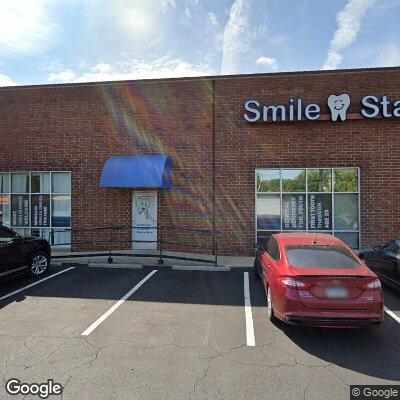 Thumbnail image of the front of a dentist office practice with the name Smile Starters Dental which is located in Charlotte, NC