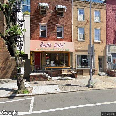 Thumbnail image of the front of a dentist office practice with the name Smile Cafe which is located in Philadelphia, NY