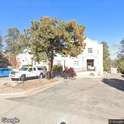 Thumbnail image of the front of a dentist office practice with the name Rio Grande Orthodontics which is located in Los Alamos, NM