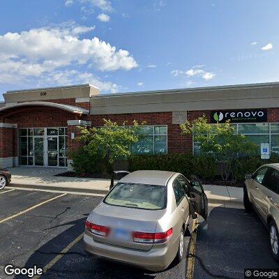 Thumbnail image of the front of a dentist office practice with the name Renovo Endodontic Studio which is located in Schaumburg, IL