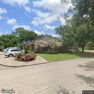 Thumbnail image of the front of a dentist office practice with the name Radney Scott Orthodontics which is located in Webster, TX