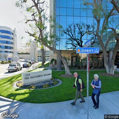 Thumbnail image of the front of a dentist office practice with the name Providence Prosthodontics Dental Group which is located in Orange, CA