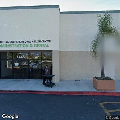 Thumbnail image of the front of a dentist office practice with the name ParkTree Community Health Center which is located in Pomona, CA