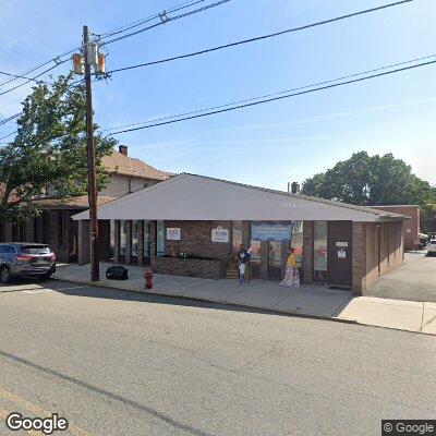 Thumbnail image of the front of a dentist office practice with the name Nutley Pediatric Dentistry which is located in Nutley, NJ