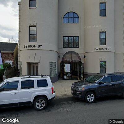 Thumbnail image of the front of a dentist office practice with the name Medford Periodontics which is located in Medford, MA