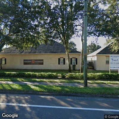 Thumbnail image of the front of a dentist office practice with the name Healthy Bodies Medical & Dental Center which is located in Brandon, FL