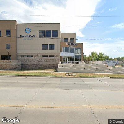 Thumbnail image of the front of a dentist office practice with the name HealthCore Clinic which is located in Wichita, KS