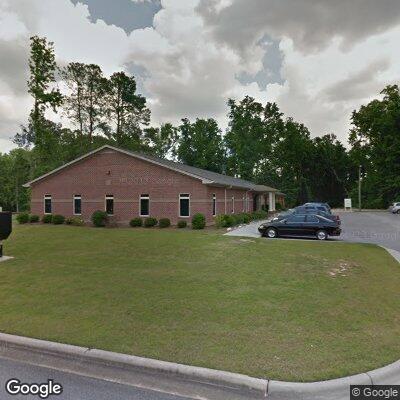 Thumbnail image of the front of a dentist office practice with the name Greene County Health Care which is located in Snow Hill, NC