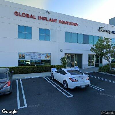 Thumbnail image of the front of a dentist office practice with the name Global Implant Dentistry which is located in Tustin, CA