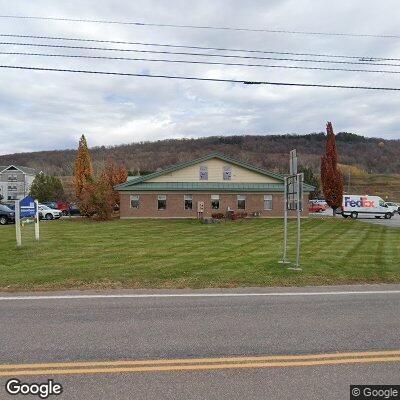 Thumbnail image of the front of a dentist office practice with the name Dickinson and Branon Dental Care which is located in Saint Albans, VT