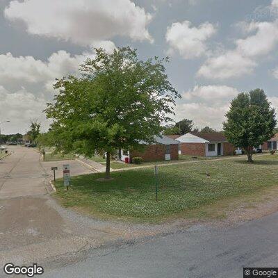 Thumbnail image of the front of a dentist office practice with the name DELTA HEALTH CENTER which is located in Mound Bayou, TX