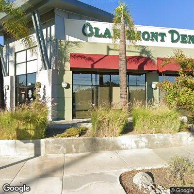 Thumbnail image of the front of a dentist office practice with the name Claremont Dental Institute which is located in Claremont, CA