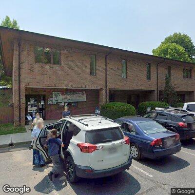 Thumbnail image of the front of a dentist office practice with the name Carolina Mountain Dental which is located in Asheville, NC