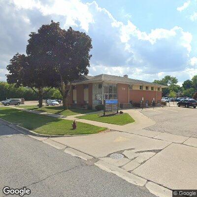 Thumbnail image of the front of a dentist office practice with the name Arlington Orthodontics which is located in Arlington Heights, IL