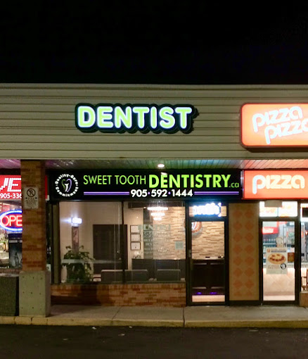 Thumbnail image of the front of a dentist office practice with the name Sweet Tooth Dentistry which is located in Chicago, IL