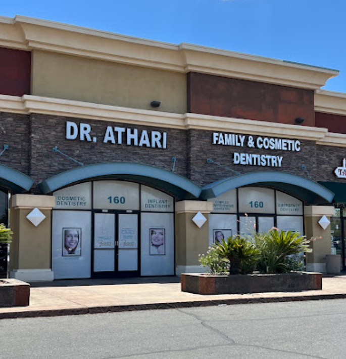 Thumbnail image of the front of a dentist office practice with the name Pleasantsmiles which is located in Las Vegas, NV