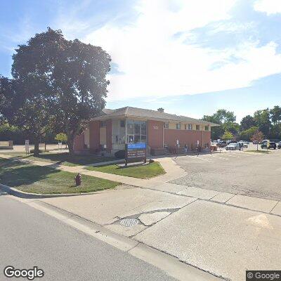 Thumbnail image of the front of a dentist office practice with the name Arlington Orthodontics which is located in Arlington Heights, IL