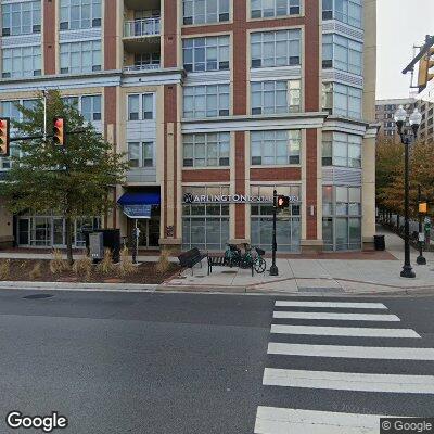 Thumbnail image of the front of a dentist office practice with the name Arlington Pediatric Dentistry which is located in Arlington, VA