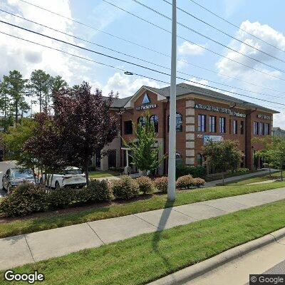 Thumbnail image of the front of a dentist office practice with the name Carolina Orthodontics & Children's Dentistry which is located in Cary, NC