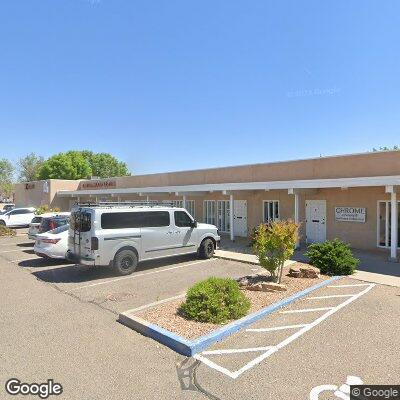 Thumbnail image of the front of a dentist office practice with the name Clark Family Dental which is located in Albuquerque, OH